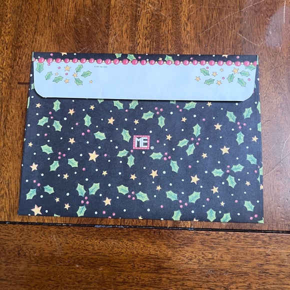 Vtg. 2002 Christmas Cards Envelopes Set of 20 Mary Engelbreit Merry Elf / Opened - Picture 4 of 6